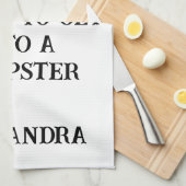 Linge De Cuisine Sarcastic Racoon Funny Animal Lover Custom Humor (Quart Plié)