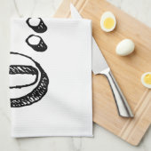 Linge De Cuisine Sarcastique OK (Quart Plié)