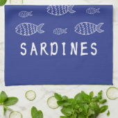 Linge De Cuisine Sardines (Plié)