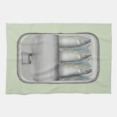 Linge De Cuisine Sardines dans une boîte (Horizontal)