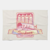 Linge De Cuisine Sardines dans une boîte (Horizontal)