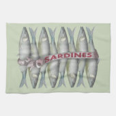 Linge De Cuisine Sardines fraîches (Horizontal)