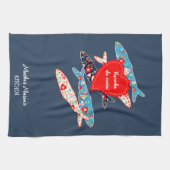 Linge De Cuisine Sardines portugaises (Horizontal)