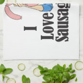 Linge De Cuisine Saucisse (Plié)