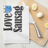 Linge De Cuisine Saucisse (Quart Plié)