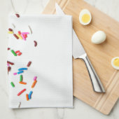 Linge De Cuisine Saupoudrer (Quart Plié)