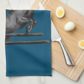 Linge De Cuisine Saut de cheval sauvage et libre (Quart Plié)