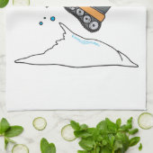 Linge De Cuisine Saut Snowmobiling (Plié)