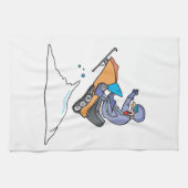 Linge De Cuisine Saut Snowmobiling (Horizontal)