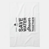 Linge De Cuisine Sauvez l'eau (Vertical)