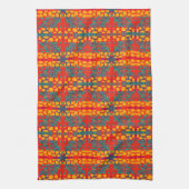 Linge De Cuisine Savanna Remix : Collage d'animaux afrocentriques (Vertical)