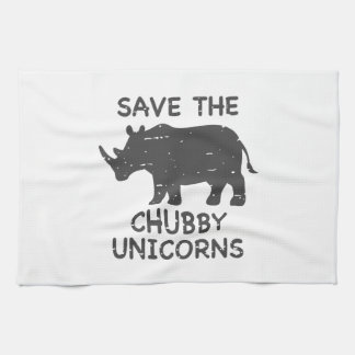 Linge De Cuisine Save the chubby unicorns - choose background color