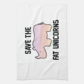 Linge De Cuisine Save The Fat Unicorns (Vertical)