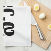 Linge De Cuisine Sawatdee / Hello ~ Thaïlande / Script en thaï (Quart Plié)