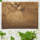 Linge De Cuisine Scapigliata de Léonard de Vinci, Chef d'une femme (Plié)