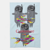 Linge De Cuisine Sceau gris Thunder_Cove  (Vertical)