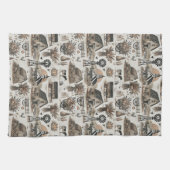 Linge De Cuisine Scène de ferme rustique (Horizontal)