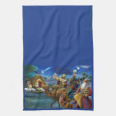 Linge De Cuisine Scène de la Nativité avec les hommes sages Noël (Vertical)