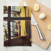 Linge De Cuisine Scène de plage tropicale Fiji Beach ktcna (Quart Plié)