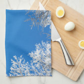 Linge De Cuisine Scène hivernale neigeuse (Quart Plié)