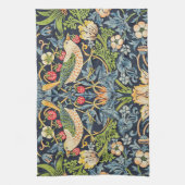 Linge De Cuisine Schéma floral William Morris Strawberry Thief (Vertical)