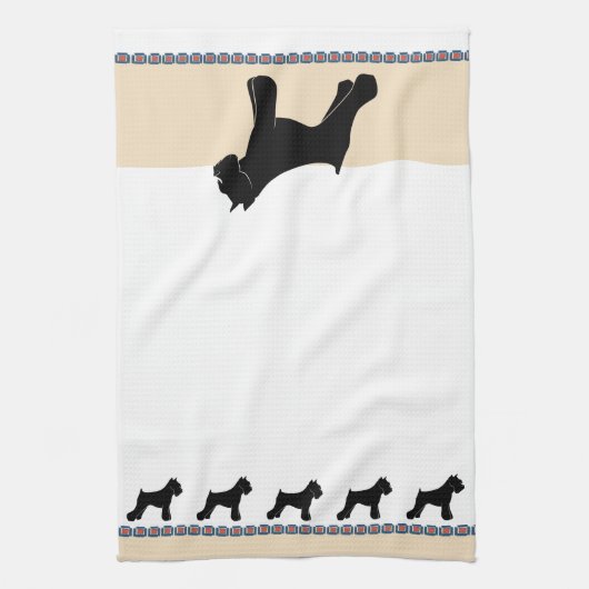 Linge De Cuisine Schnauzer (Vertical)