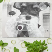 Linge De Cuisine Schnauzer avec caméra (Plié)