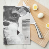 Linge De Cuisine Schnauzer avec caméra (Quart Plié)