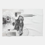 Linge De Cuisine Schnauzer avec caméra (Horizontal)