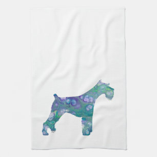 Linge De Cuisine Schnauzer, Cadeaux Schnauzer, Schnauzer