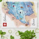 Linge De Cuisine " Schweiz : 2021/heute - 26 Kantone (Plié)