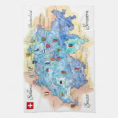 Linge De Cuisine " Schweiz : 2021/heute - 26 Kantone (Vertical)