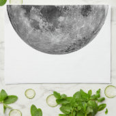 Linge De Cuisine Science de l'astronomie spatiale de la Pleine lune (Plié)