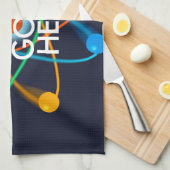 Linge De Cuisine Science MESSAGE PERSONNALISÉ (Quart Plié)
