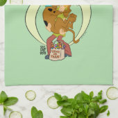 Linge De Cuisine Scooby-Doo | Bonne Halloween (Plié)