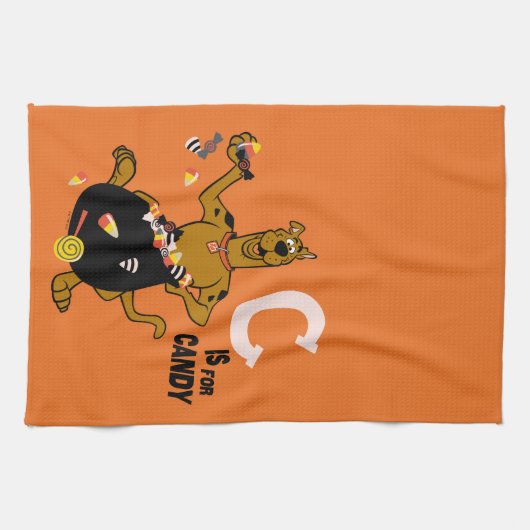 Linge De Cuisine Scooby-Doo | C est pour Candy (Horizontal)