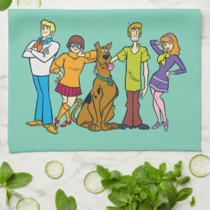 Linge De Cuisine Scooby-Doo Gang 14 entier Mystery Inc