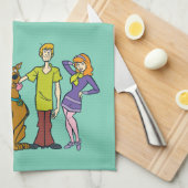 Linge De Cuisine Scooby-Doo | Gang 14 entier Mystery Inc (Quart Plié)