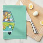 Linge De Cuisine Scooby-Doo & Gang Mystery Machine (Quart Plié)