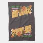 Linge De Cuisine Scooby-Doo Halloween Snack Logo (Vertical)