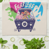 Linge De Cuisine Scooby-Doo | La Machine Mystérieuse Sans Peur (Plié)