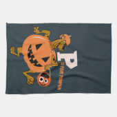 Linge De Cuisine Scooby-Doo | P est pour le Citrouille (Horizontal)