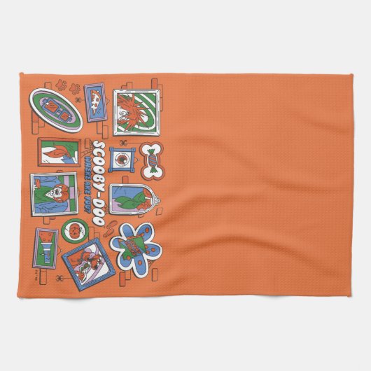 Linge De Cuisine Scooby-Doo Wall of Halloween Picture Frames (Horizontal)