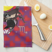 Linge De Cuisine Scorpion Asciugamani da cucina (Quart Plié)