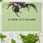 Linge De Cuisine Scorpion Asciugamani da cucina (Plié)