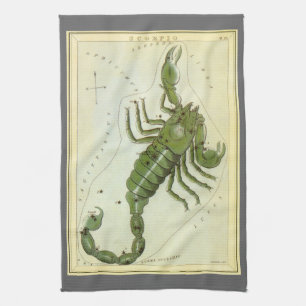 Linge De Cuisine Scorpion, Constellation Vintage Urania's Mirror