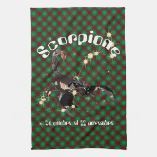 Linge De Cuisine Scorpione Asciugamani da cucina
