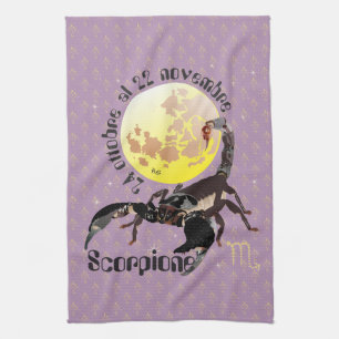 Linge De Cuisine Scorpione Asciugamani da cucina
