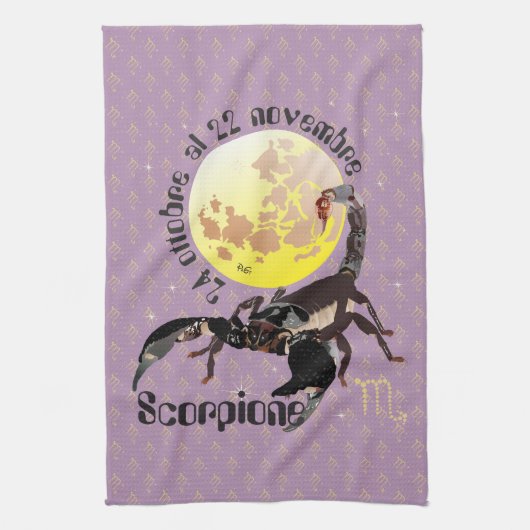 Linge De Cuisine Scorpione Asciugamani da cucina (Vertical)