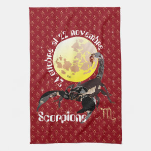 Linge De Cuisine Scorpione Asciugamani da cucina